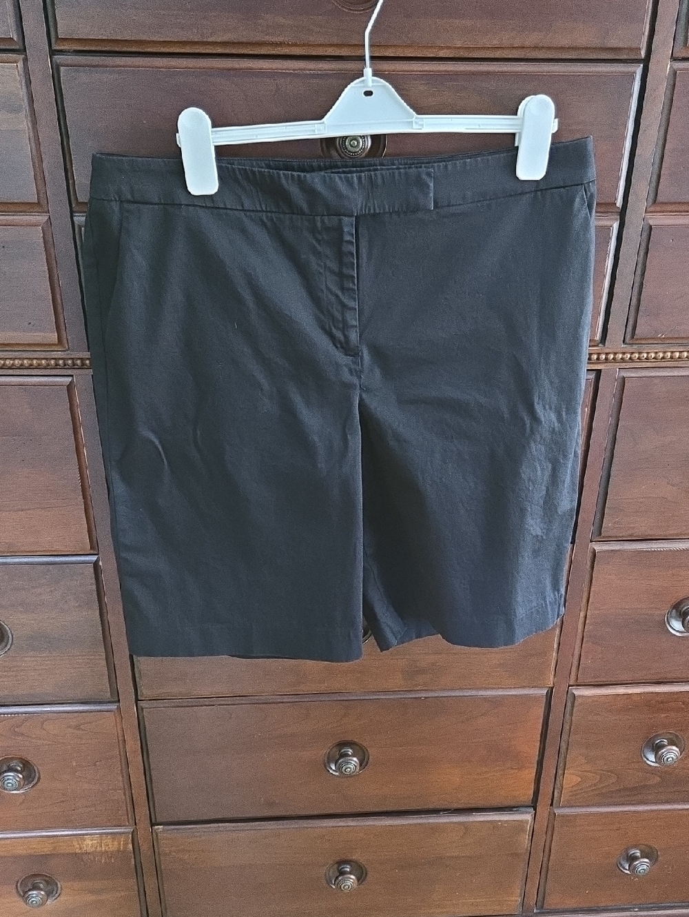 Talbot's Chino Shorts Size 16 Black